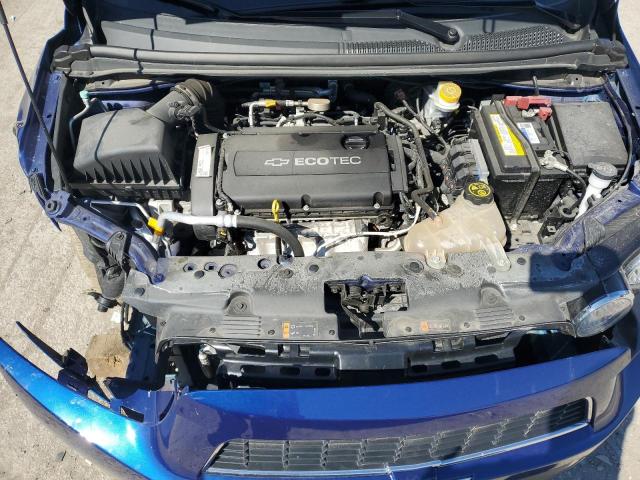 1G1JC5SH5D4184080 - 2013 CHEVROLET SONIC LT BLUE photo 11