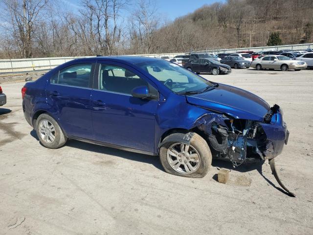 1G1JC5SH5D4184080 - 2013 CHEVROLET SONIC LT BLUE photo 4