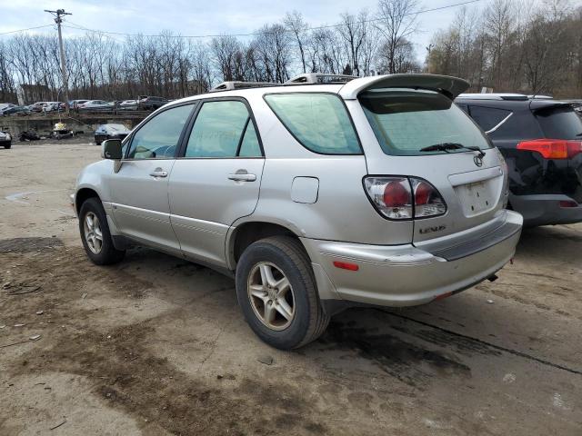 JTJHF10U310217437 - 2001 LEXUS RX 300 GRAY photo 2