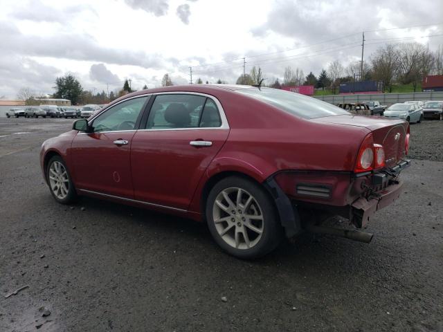 1G1ZE5EU4BF292522 - 2011 CHEVROLET MALIBU LTZ წითელი ფოტო 2