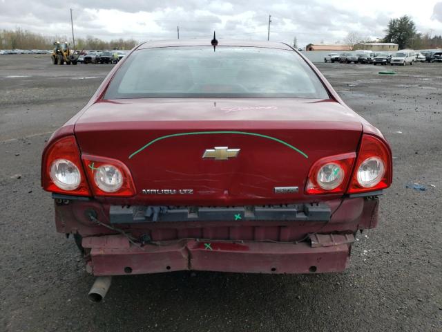 1G1ZE5EU4BF292522 - 2011 CHEVROLET MALIBU LTZ წითელი ფოტო 6