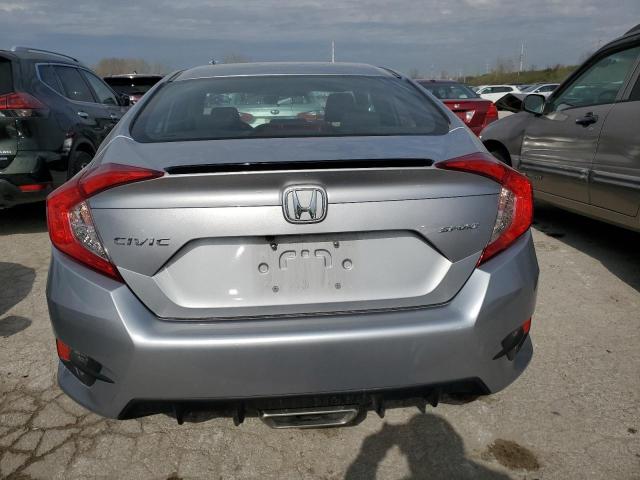 2HGFC2F88MH541097 - 2021 HONDA CIVIC SPORT SILVER photo 6