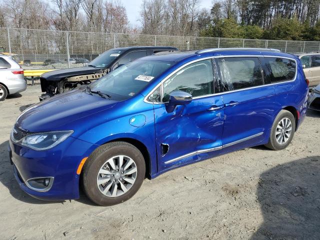 2C4RC1N7XLR185601 - 2020 CHRYSLER PACIFICA HYBRID LIMITED BLUE photo 1