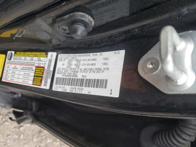 5TFNA5AB0PX020086 - 2023 TOYOTA TUNDRA CREWMAX PLATINUM Қара фото 12