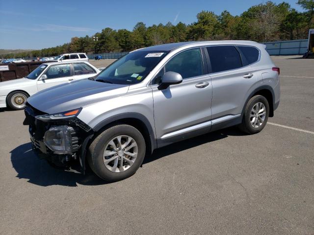 5NMS2CAD8LH245350 - 2020 HYUNDAI SANTA FE SE GRAY photo 1