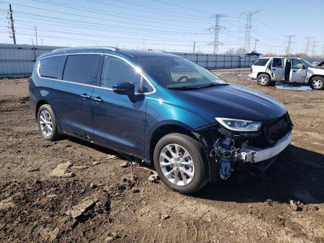 2C4RC3BG9MR606466 - 2021 CHRYSLER PACIFICA TOURING L Կապույտ լուսանկար 4