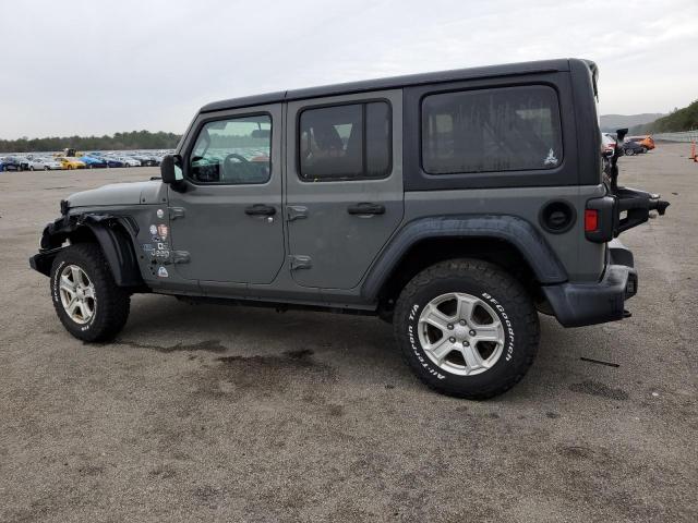 1C4HJXDG8JW223532 - 2018 JEEP WRANGLER U SPORT GRAY photo 2