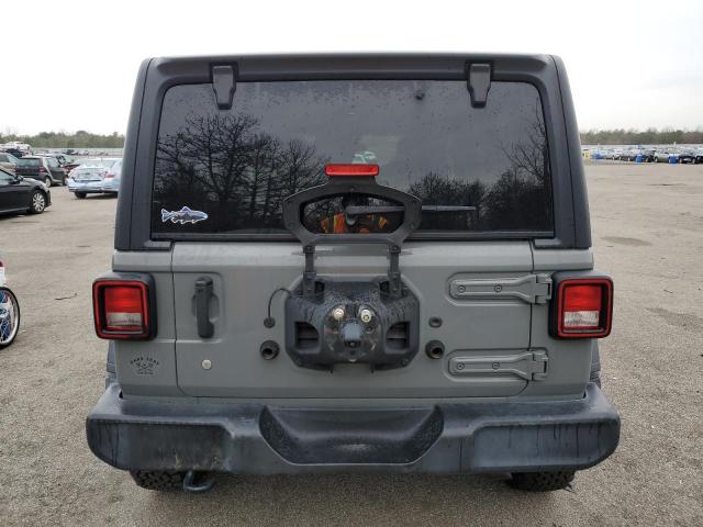 1C4HJXDG8JW223532 - 2018 JEEP WRANGLER U SPORT GRAY photo 6