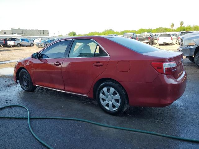 4T1BF1FK9DU677225 - 2013 TOYOTA CAMRY L BURGUNDY photo 2