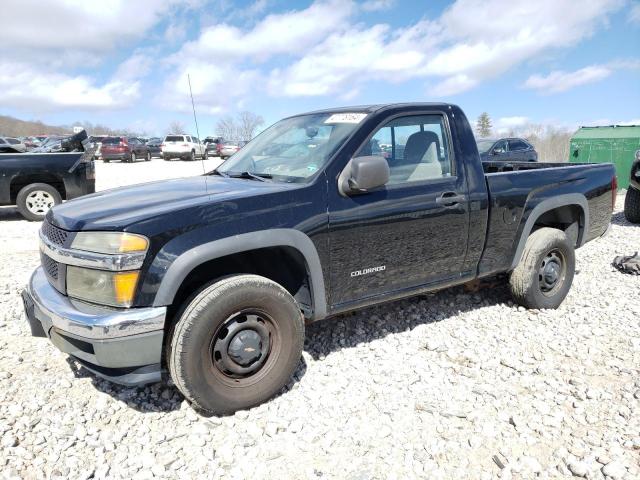 1GCDT146858195576 - 2005 CHEVROLET COLORADO BLACK photo 1