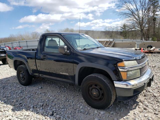 1GCDT146858195576 - 2005 CHEVROLET COLORADO BLACK photo 4