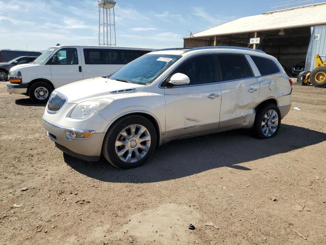 5GALVCED1AJ103839 - 2010 BUICK ENCLAVE CXL WHITE photo 1