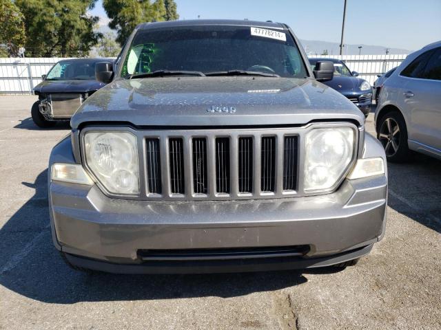 1C4PJLAK0CW151774 - 2012 JEEP LIBERTY SPORT GRAY photo 5