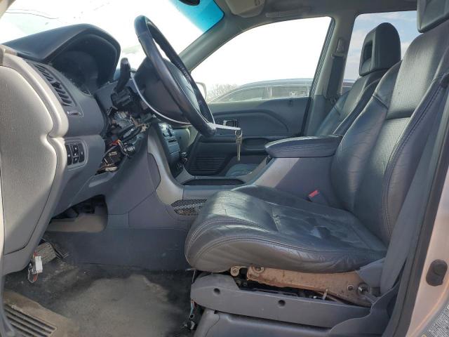 2HKYF18693H554743 - 2003 HONDA PILOT EXL SILVER photo 7