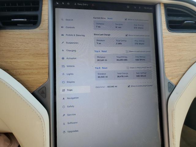 5YJSA1E26JF284789 - 2018 TESLA MODEL S Qara foto 9