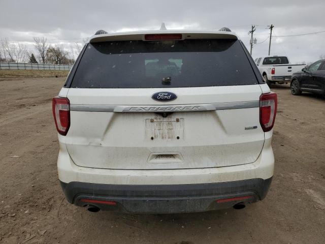 1FM5K8BH2GGC97335 - 2016 FORD EXPLORER WHITE photo 6