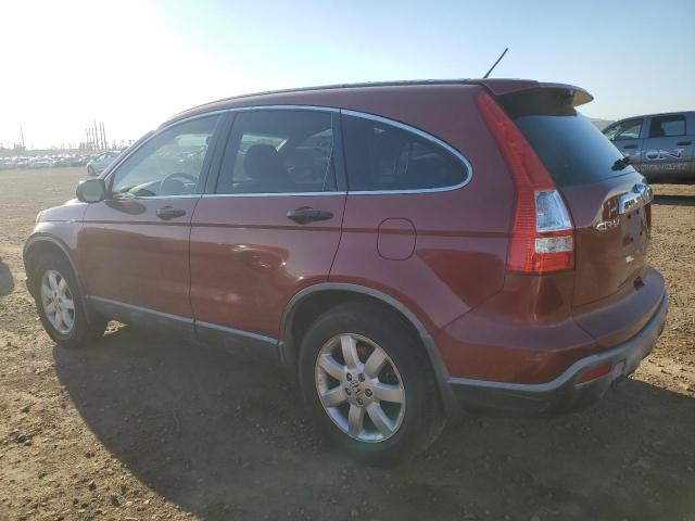 JHLRE38507C083239 - 2007 HONDA CR-V EX MAROON photo 2