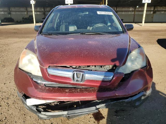 JHLRE38507C083239 - 2007 HONDA CR-V EX MAROON photo 5