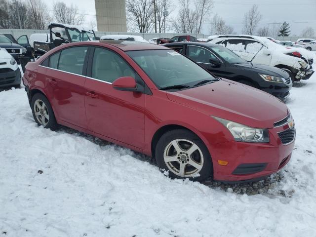 1G1PG5SC8C7233336 - 2012 CHEVROLET CRUZE LT RED photo 4