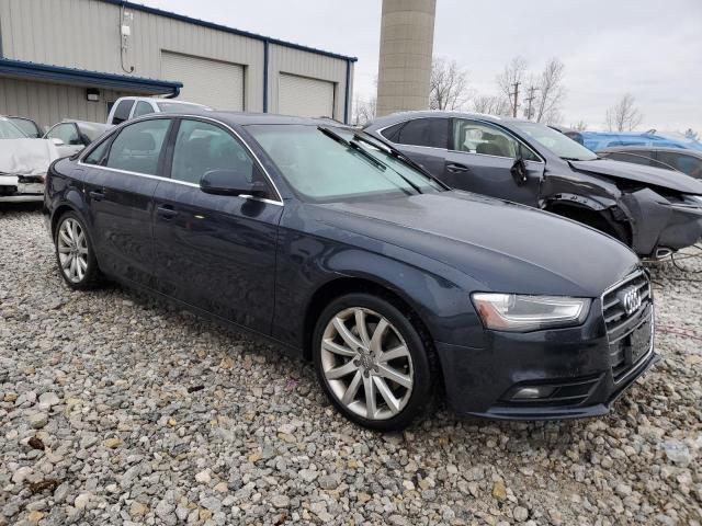 WAUFFAFL2DN033765 - 2013 AUDI A4 PREMIUM PLUS BLUE photo 4