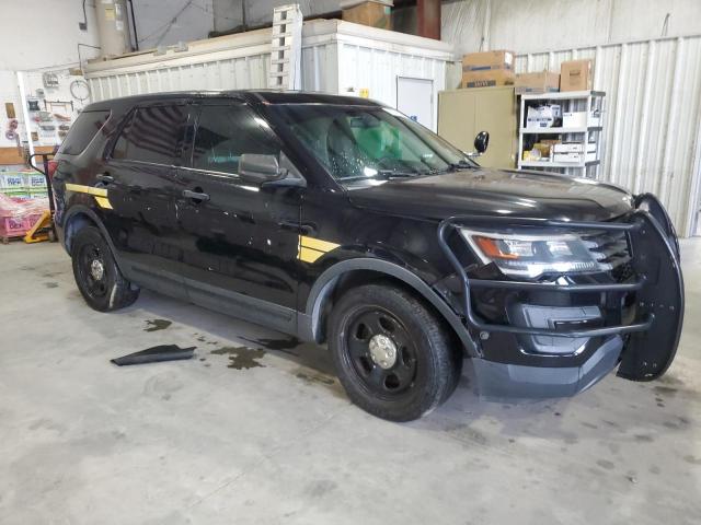 1FM5K8AR4HGB08020 - 2017 FORD EXPLORER POLICE INTERCEPTOR 黑色 照片 4