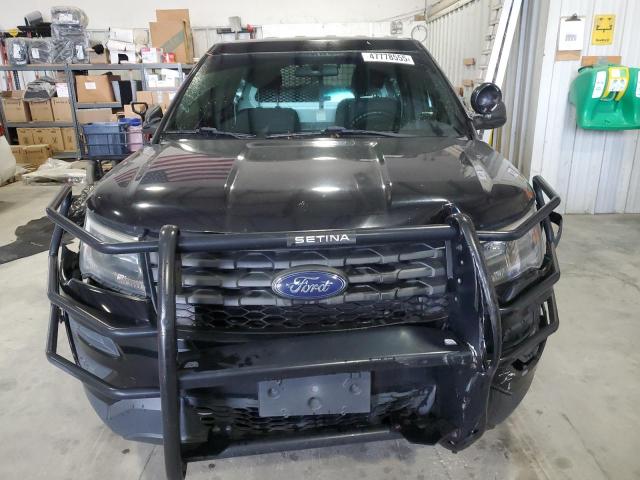 1FM5K8AR4HGB08020 - 2017 FORD EXPLORER POLICE INTERCEPTOR 黑色 照片 5
