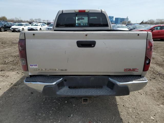 1GTCS196748141689 - 2004 GMC CANYON SILVER photo 6