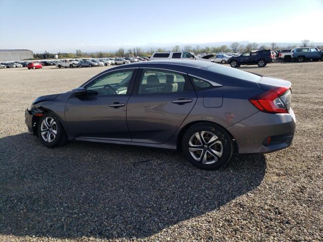 2HGFC2F50HH537587 - 2017 HONDA CIVIC LX GRAY photo 2