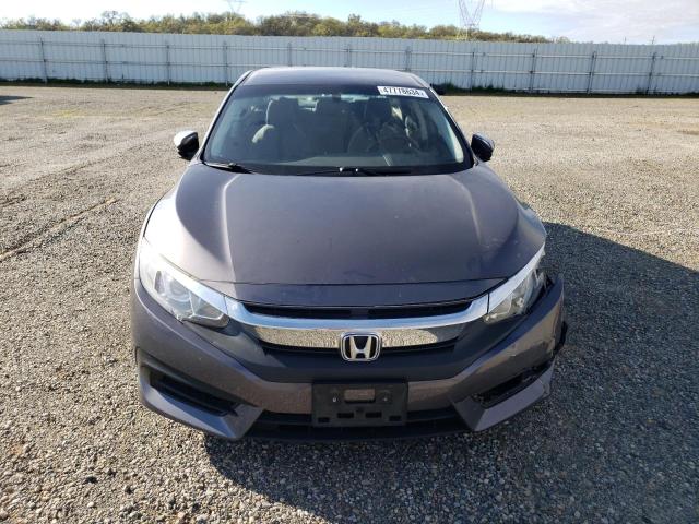 2HGFC2F50HH537587 - 2017 HONDA CIVIC LX GRAY photo 5