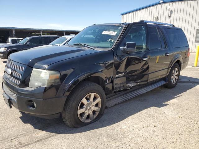 1FMFK20517LA12917 - 2007 FORD EXPEDITION EL LIMITED BLACK photo 1