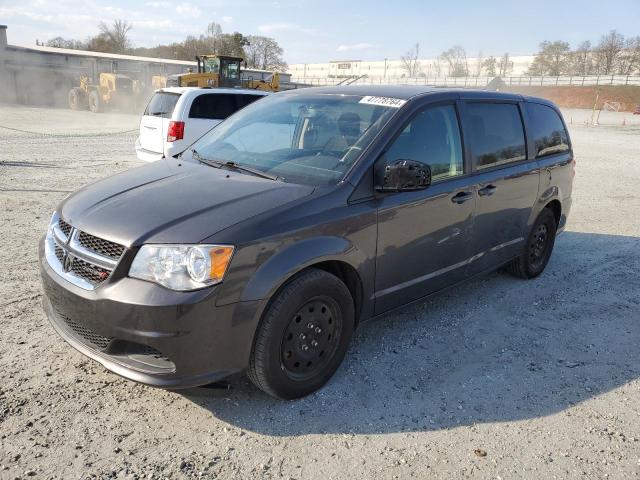 2C4RDGBG8JR162397 - 2018 DODGE GRAND CARA SE GRAY photo 1