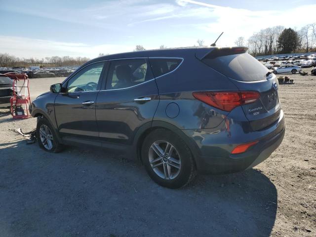 5NMZTDLB8JH107415 - 2018 HYUNDAI SANTA FE S GRAY photo 2