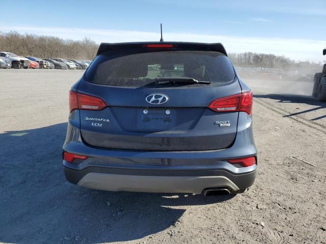 5NMZTDLB8JH107415 - 2018 HYUNDAI SANTA FE S GRAY photo 6