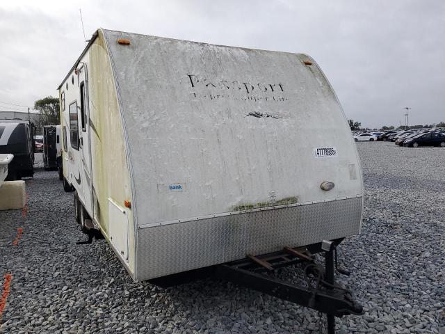 4YDT23827CT411135 - 2012 PASSPORT TRAVELTRLR WHITE photo 1