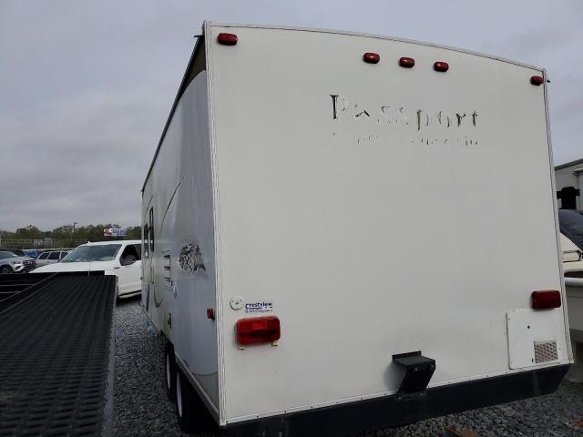 4YDT23827CT411135 - 2012 PASSPORT TRAVELTRLR WHITE photo 3