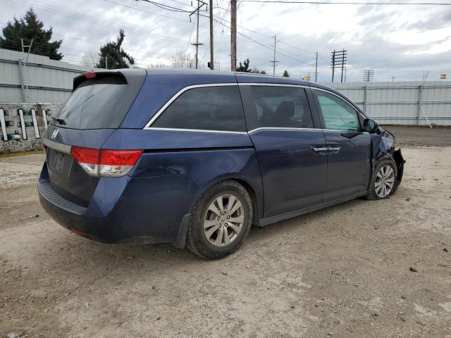 5FNRL5H66GB166037 - 2016 HONDA ODYSSEY SE EXL BLUE photo 3