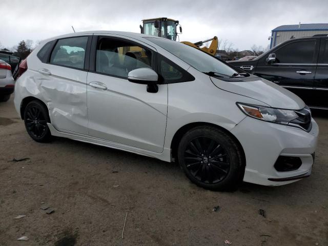 3HGGK5H62KM730427 - 2019 HONDA FIT SPORT WHITE photo 4