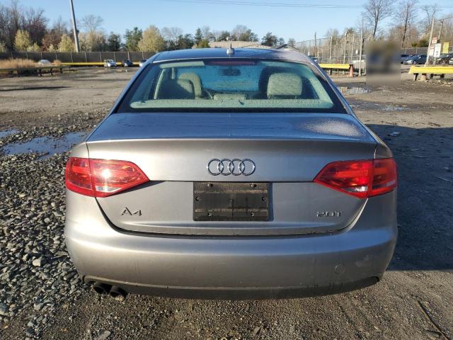 WAUAFAFL2BN032994 - 2011 AUDI A4 PREMIUM GRAY photo 6