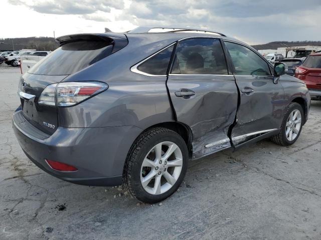 2T2ZK1BA9CC067425 - 2012 LEXUS RX 350 GRAY photo 3