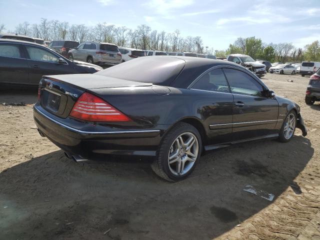 WDBPJ74J25A044864 - 2005 MERCEDES-BENZ CL 55 AMG BLACK photo 3