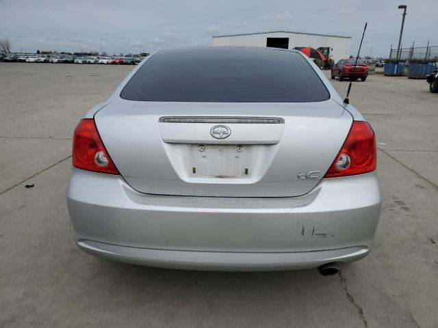 JTKDE167370161183 - 2007 TOYOTA SCION TC ვერცხლისფერი ფოტო 6