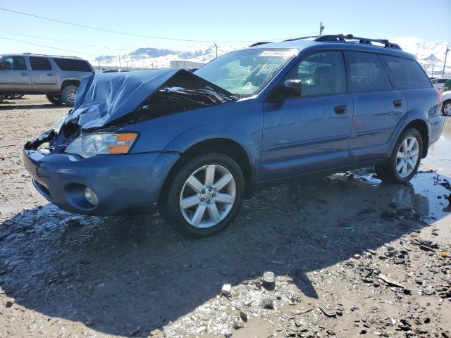 4S4BP61C377344208 - 2007 SUBARU LEGACY OUTBACK 2.5I BLUE photo 1