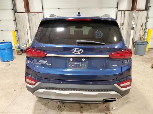 5NMS3CADXLH297494 - 2020 HYUNDAI SANTA FE SEL BLUE photo 6