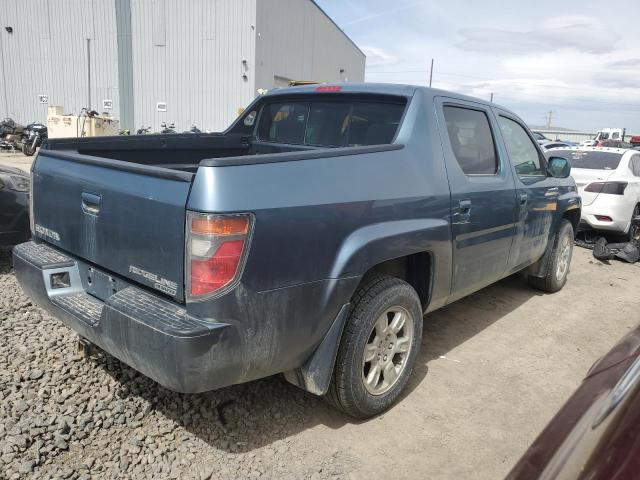 2HJYK16597H518406 - 2007 HONDA RIDGELINE RTL BLUE photo 3