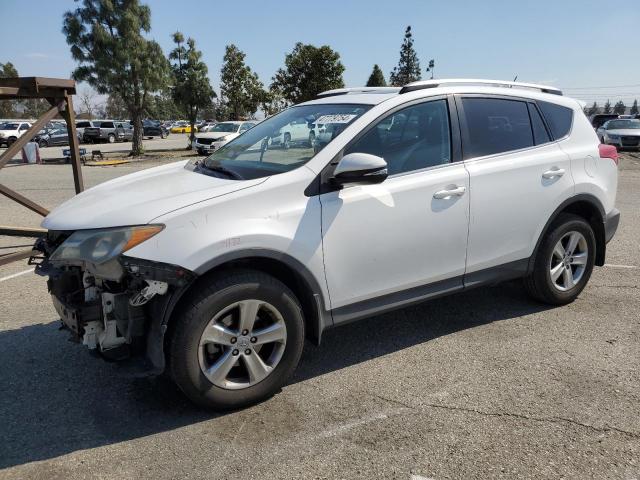 2T3RFREV4DW057527 - 2013 TOYOTA RAV4 XLE WHITE photo 1