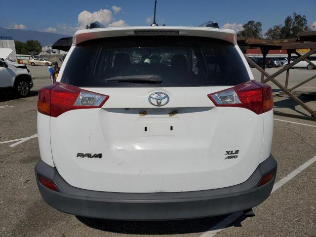 2T3RFREV4DW057527 - 2013 TOYOTA RAV4 XLE WHITE photo 6