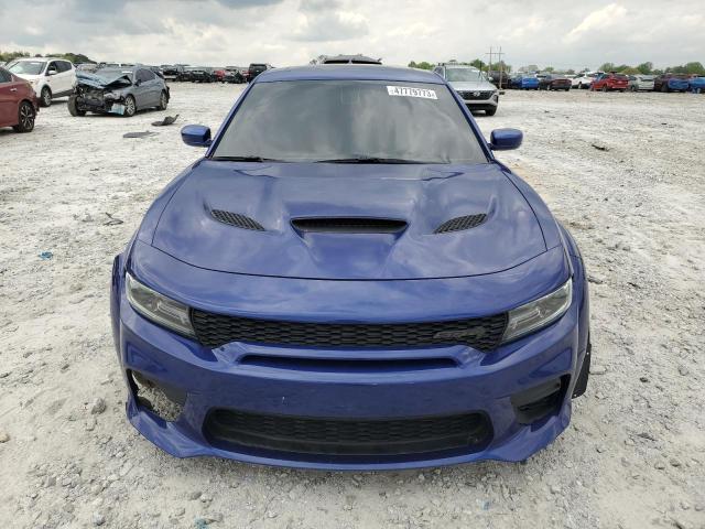 2C3CDXL95LH178091 - 2020 DODGE CHARGER SRT HELLCAT BLUE photo 5