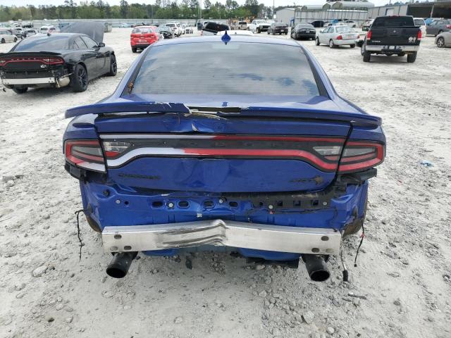 2C3CDXL95LH178091 - 2020 DODGE CHARGER SRT HELLCAT BLUE photo 6