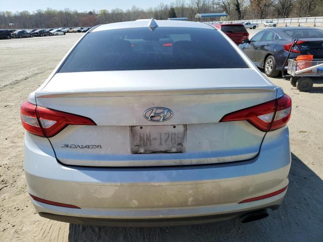 5NPE24AF7GH416411 - 2016 HYUNDAI SONATA SE SILVER photo 6