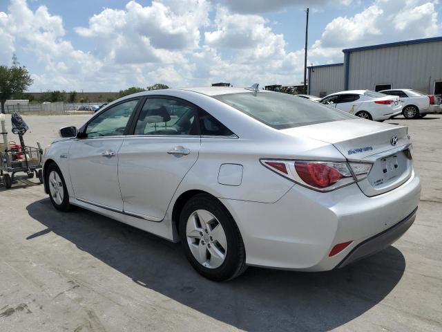 KMHEC4A41BA000779 - 2011 HYUNDAI SONATA HYBRID SILVER photo 2